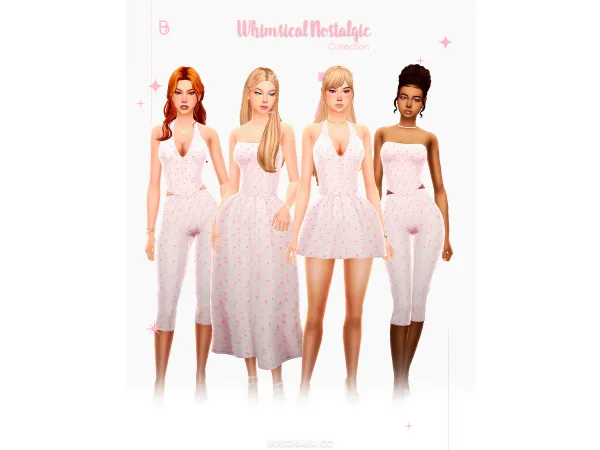 Maxis Match WHIMSICAL NOSTALGIC by Boschiana cc - The Sims 4 Custom Content