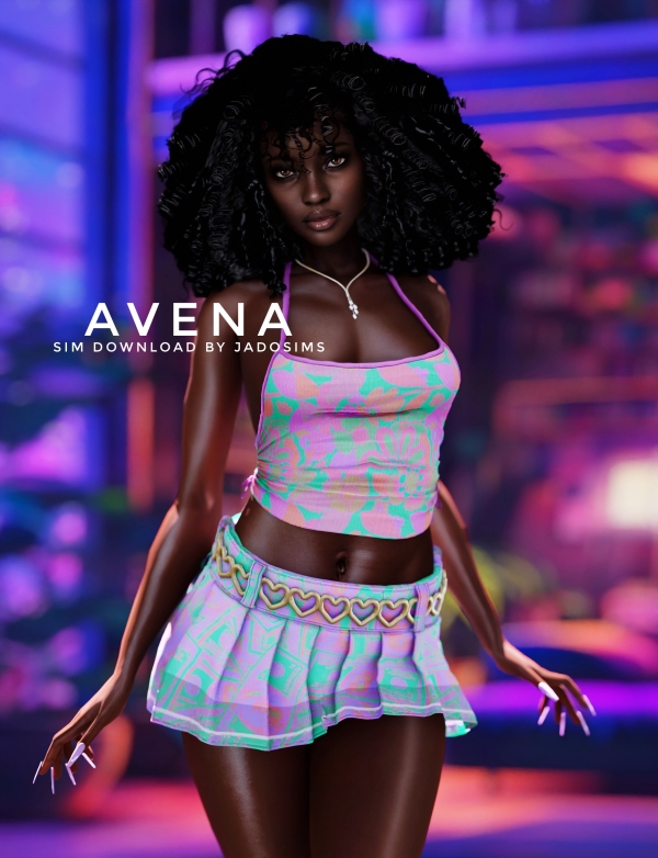 Alpha Avena (Sim Download) by shopwithflynnn - The Sims 4 Custom Content