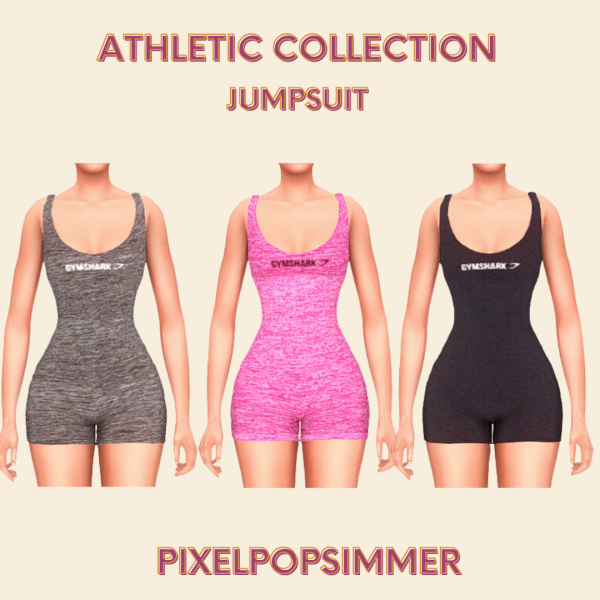 Mix Athletic Collection by simsfinds - The Sims 4 Custom Content