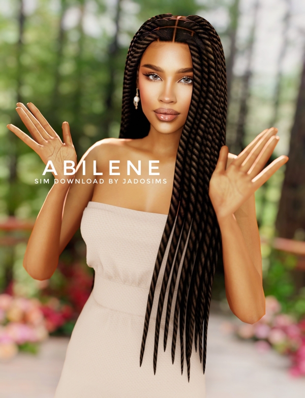 Alpha Abilene (Sim Download) by shopwithflynnn - The Sims 4 Custom Content