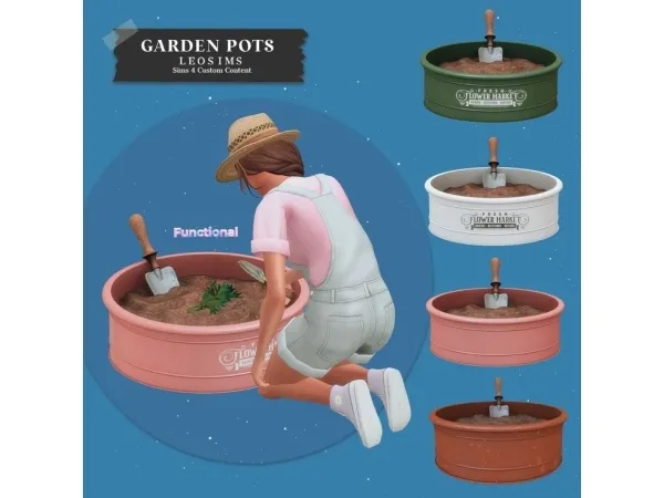 Functional Garden Pots