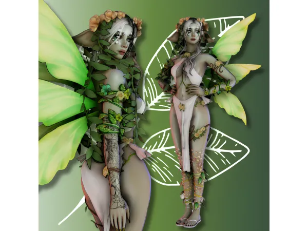 Mix Tinka Felixious Sim download by MiradishiSims - The Sims 4 Custom Content