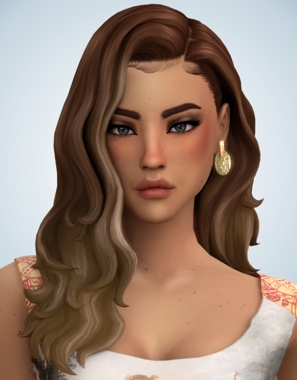 Maxis Match Melissa Hair The Simmer by simsfinds - The Sims 4 Custom Content