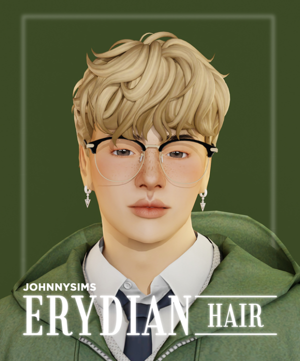 Maxis Match Erydian Hair by simsfinds - The Sims 4 Custom Content