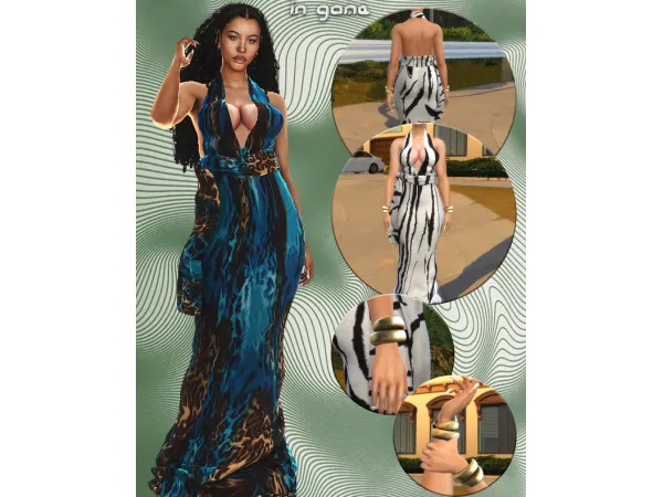 Alpha The Amour Drip by Cocogames - The Sims 4 Custom Content