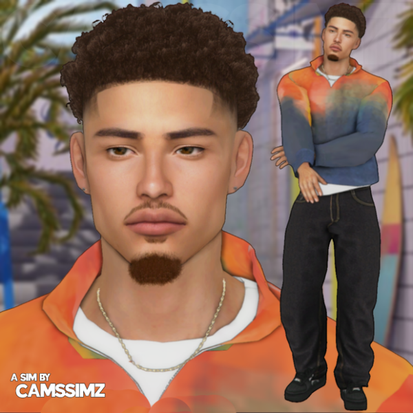 Mix Leon Sim by simsfinds - The Sims 4 Custom Content