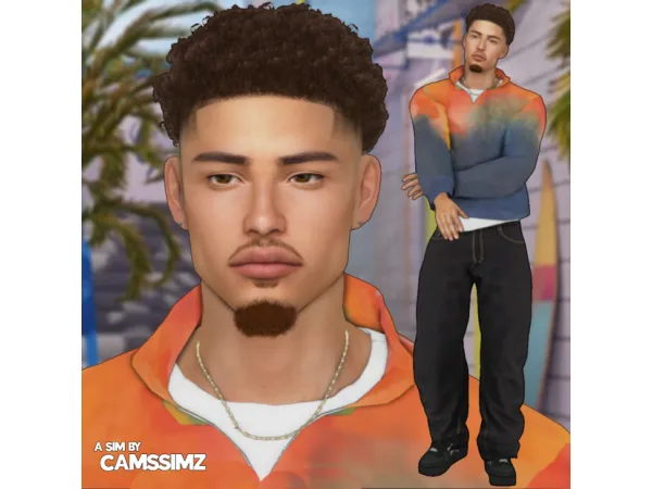 Mix Leon Sim by camssimz - The Sims 4 Custom Content