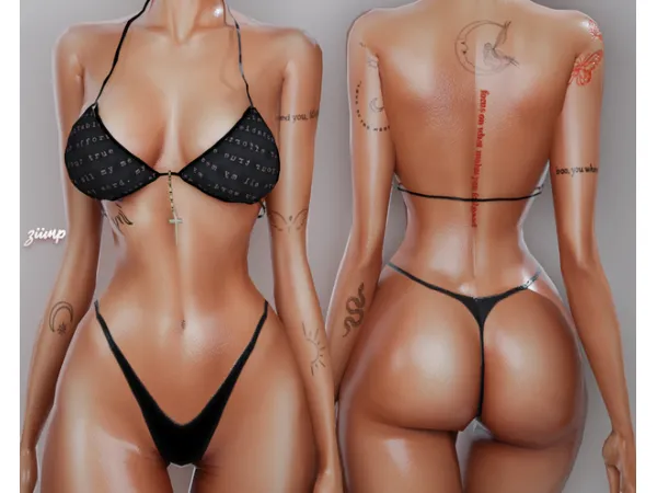 Mix dreamy tattoo by ziimp - The Sims 4 Custom Content