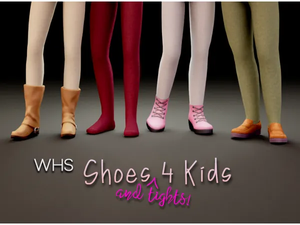 Maxis Match Shoes 4 Kids by simsfinds - The Sims 4 Custom Content