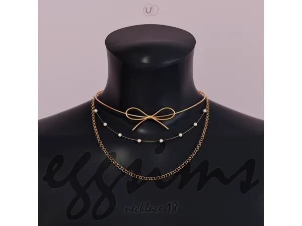[TS4 cc] necklace 18 by EggU