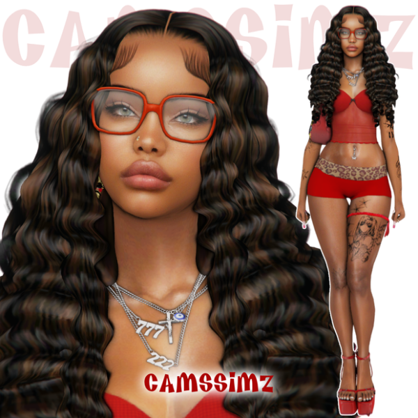 Alpha Vanessa by simsfinds - The Sims 4 Custom Content