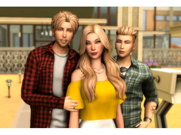 Maxis Match Geoffrey Nancy And Malcolm 'My version' ( Tray) by simsfinds - The Sims 4 Custom Content