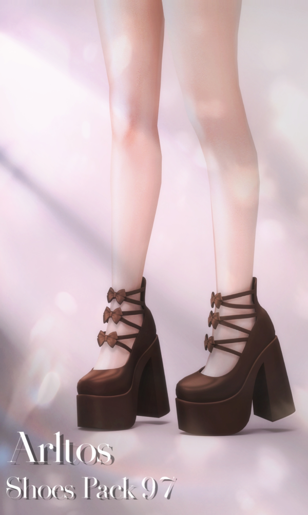 Mix Shoes pack 97 by simsfinds - The Sims 4 Custom Content