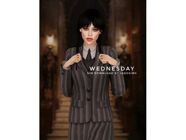 Wednesday ♡ (Sim Download)