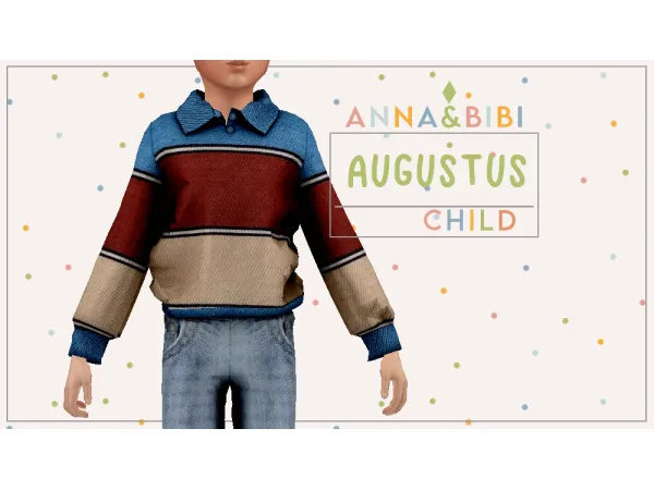 Mix Augustus_CHILD [AnnaBibi] by simsfinds - The Sims 4 Custom Content