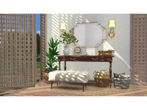 Alpha Lassa Hallway by modcollective - The Sims 4 Custom Content