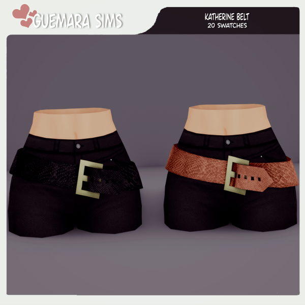 Mix Mystic Falls Katherine Belt by simsfinds - The Sims 4 Custom Content