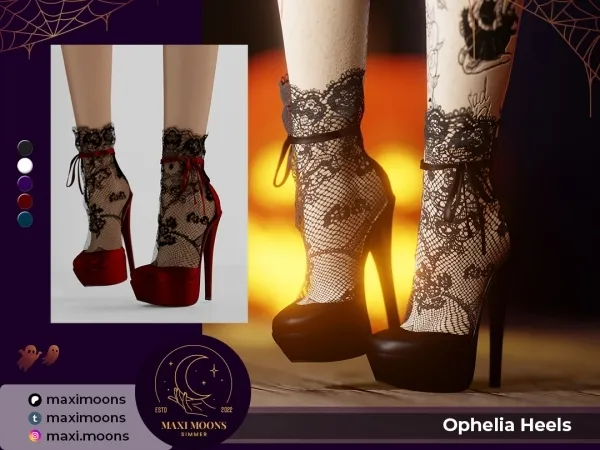 Alpha Ophelia Heels - The Sims 4 Custom Content