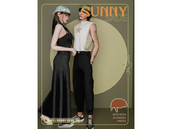 Mix Sade Bandana by MissValentine - The Sims 4 Custom Content