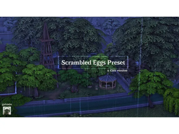 Mix Scrambled Eggs 20 Preset by frootjice - The Sims 4 Custom Content