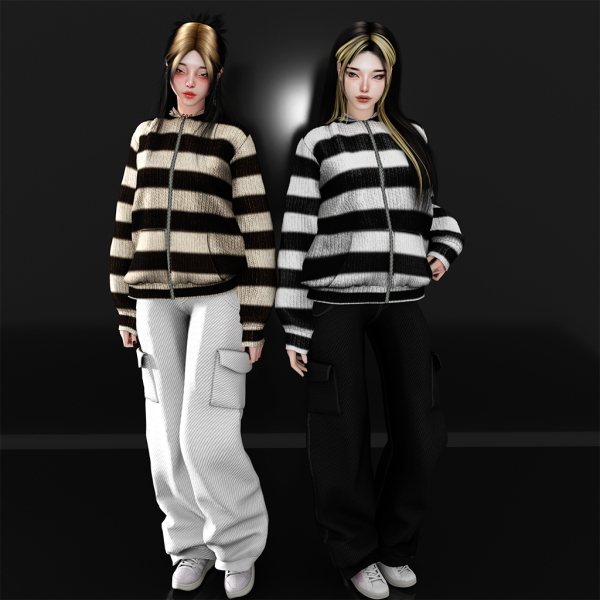 Alpha CASUAL OUTFIT by whimp - The Sims 4 Custom Content