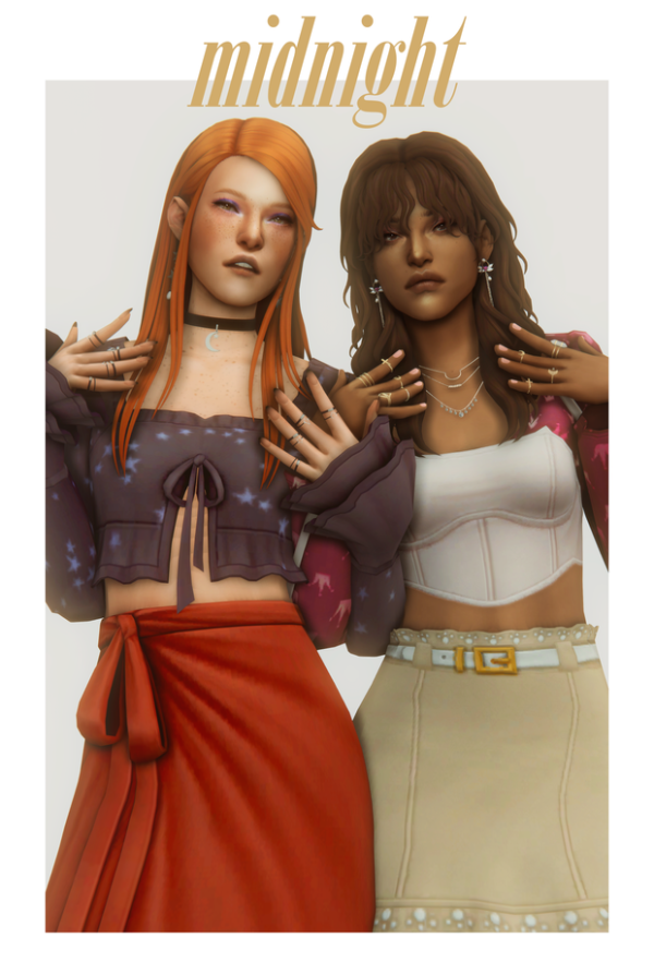 Maxis Match midnight pack by simsfinds - The Sims 4 Custom Content