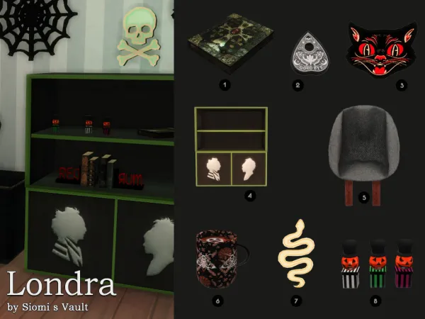 Mix Halloween Nights 2 by simsfinds - The Sims 4 Custom Content