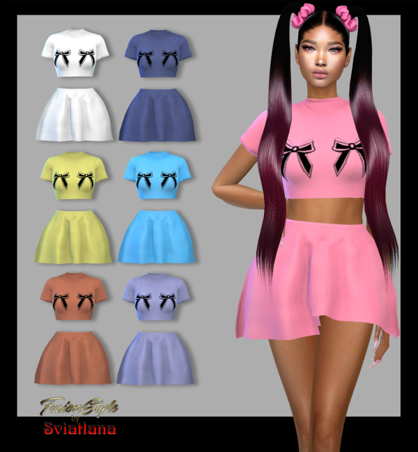 Alpha Dress by fusionstylesims4 - The Sims 4 Custom Content
