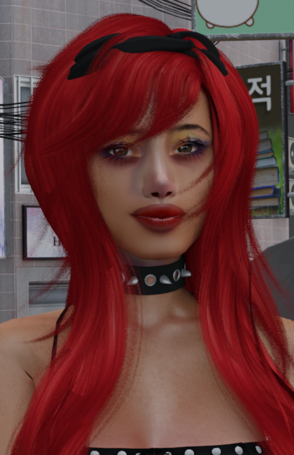 Alpha Amber Kim by fenixfox - The Sims 4 Custom Content