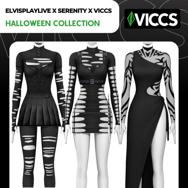 Maxis Match ELVISPLAYLIVE X SERENITY X VICCS COLLECTION by viccs - The Sims 4 Custom Content