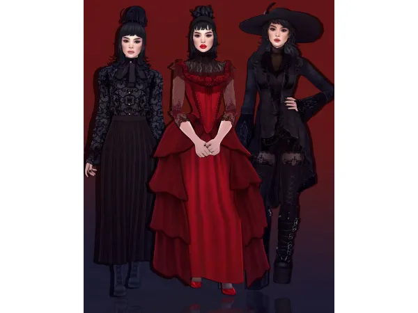 Mix Lydia sim download by Ladybugtrait - The Sims 4 Custom Content