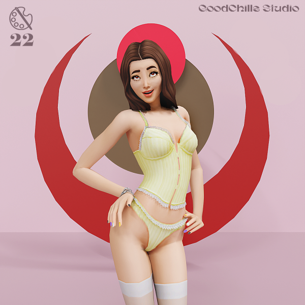 Maxis Match Maxis Match GCS October's 2024 by goodchillsstudio - The Sims 4 Custom Content