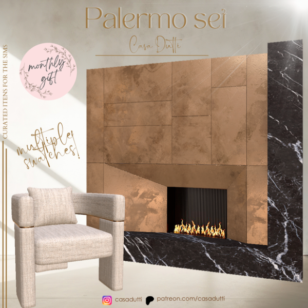 Mix Palermo set by casadutti - The Sims 4 Custom Content