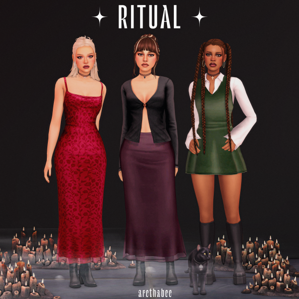 Maxis Match ritual collection by simsfinds - The Sims 4 Custom Content