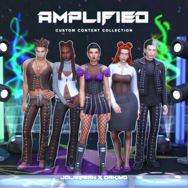 Maxis Match Amplified Set by simsfinds - The Sims 4 Custom Content