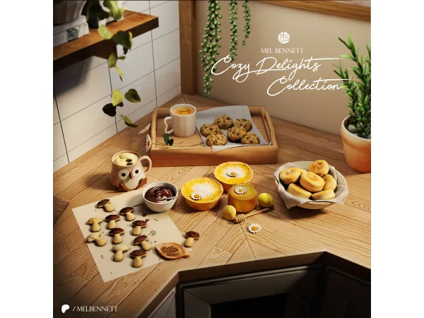 Mix Cozy Delights Collection - The Sims 4 Custom Content