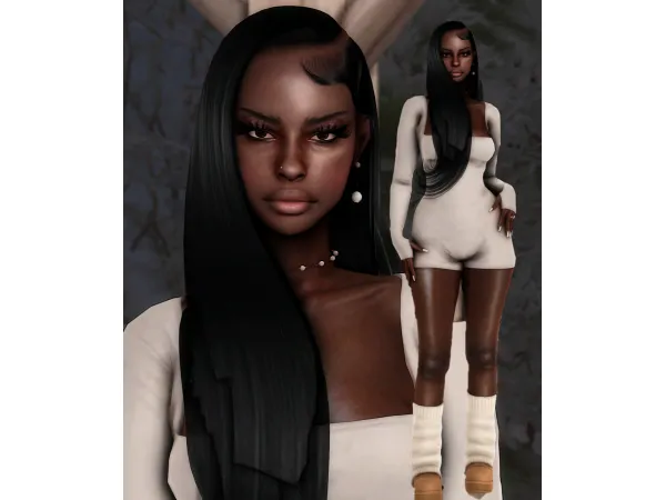 Alpha November by deepmoon - The Sims 4 Custom Content