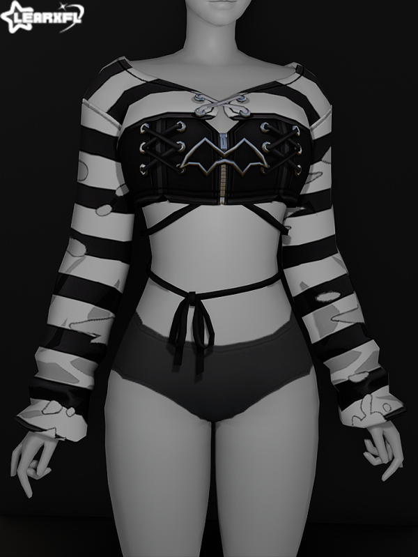 Mix Bustier Crop Top by simsfinds - The Sims 4 Custom Content