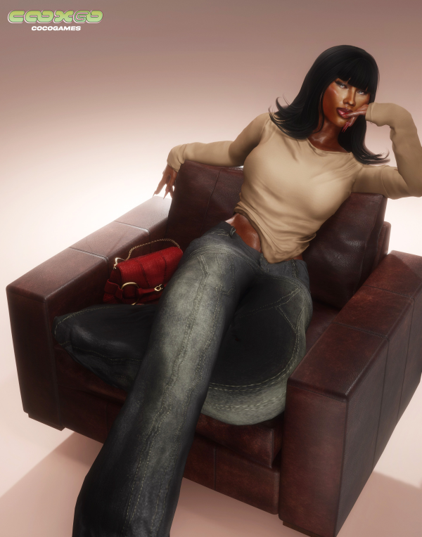 Alpha The Poised Set by simsfinds - The Sims 4 Custom Content