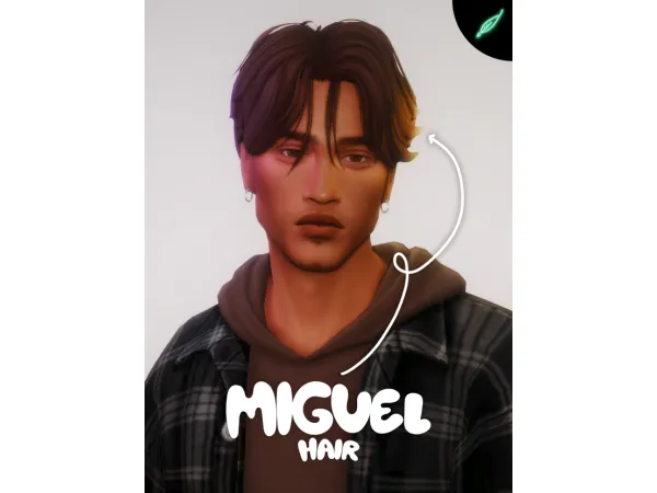 miguel~ hair! by thatonegreenleaf