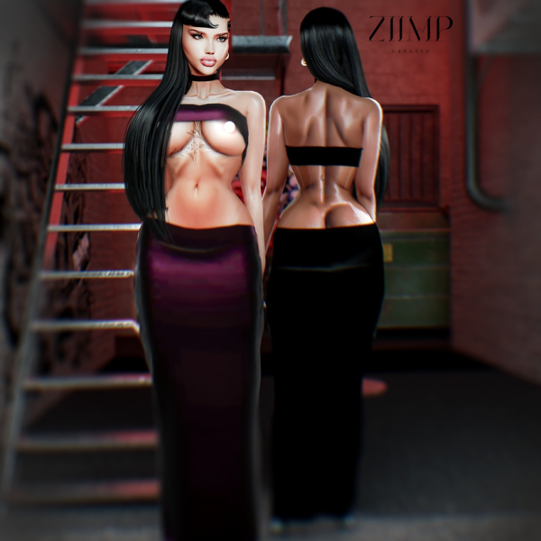 Alpha ZAZA SET by ziimp - The Sims 4 Custom Content