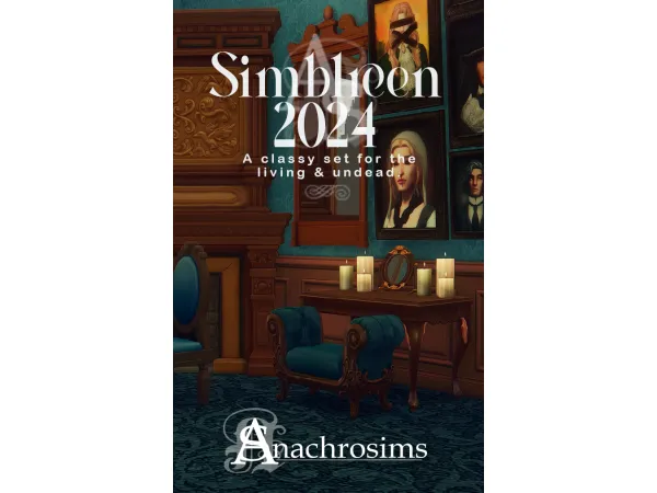 Maxis Match SIMBLREEN 2024 TREATS by anachrosims - The Sims 4 Custom Content