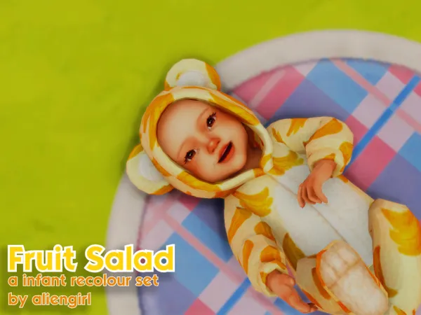 Maxis Match Fruit Salad by simsfinds - The Sims 4 Custom Content