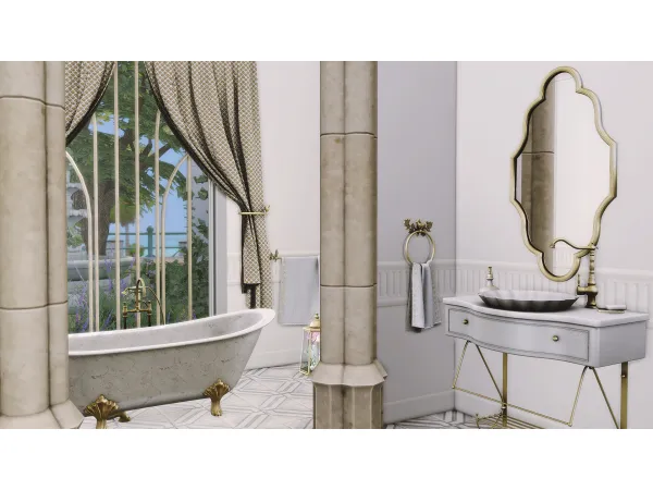 Alpha Magical Fairy Tale Bathroom by modcollective - The Sims 4 Custom Content