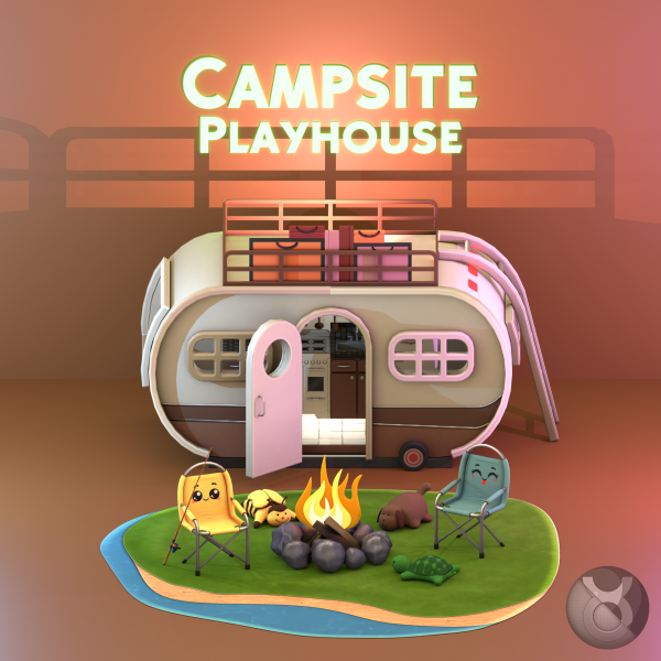 Maxis Match Campsite Playhouse by simsfinds - The Sims 4 Custom Content