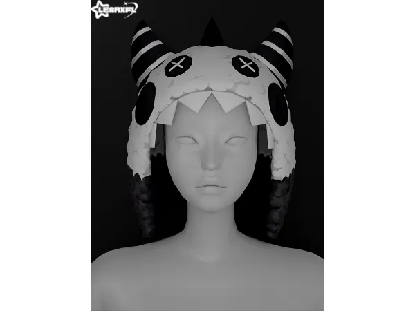 Maxis Match Monster Hat by Learxfl - The Sims 4 Custom Content