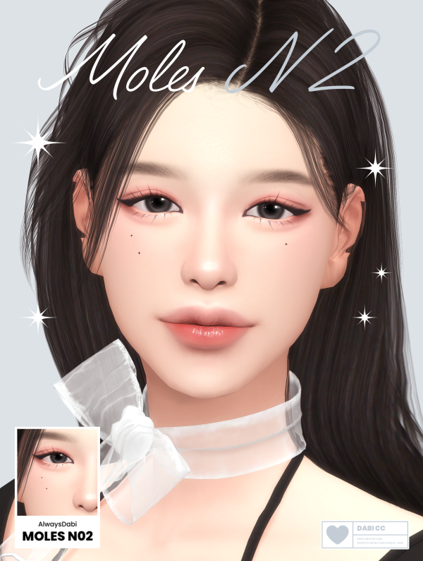 Mix [AlwaysDabi] Moles_N2 by simsfinds - The Sims 4 Custom Content