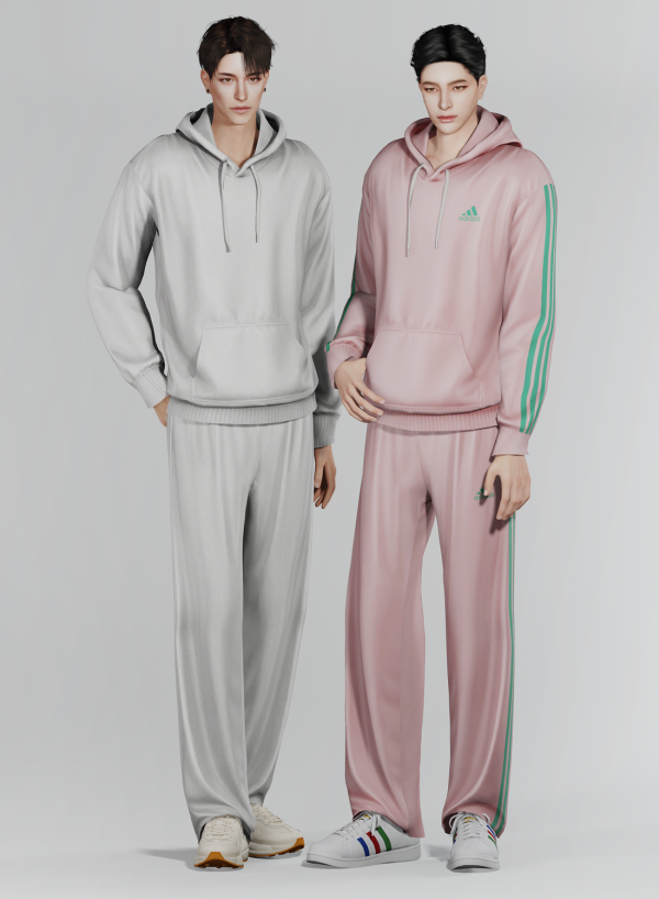 Alpha Basic set 24 by simsfinds - The Sims 4 Custom Content