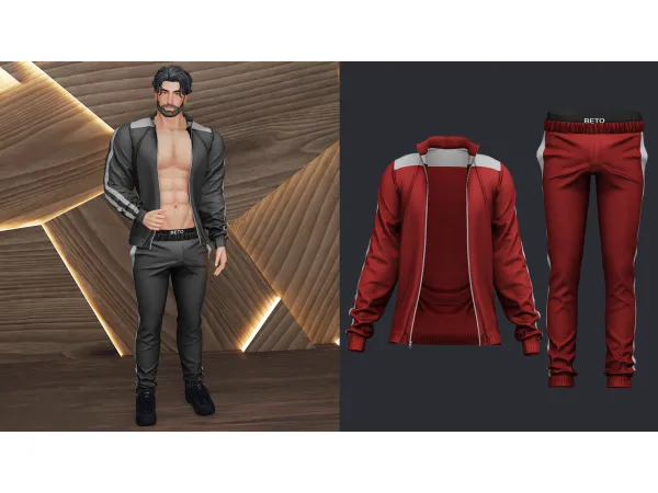 Alpha Training Set by Beto - The Sims 4 Custom Content