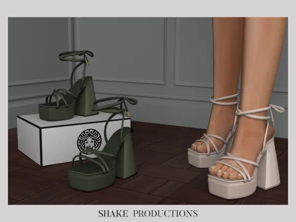 Mix Elsa High Heels - The Sims 4 Custom Content